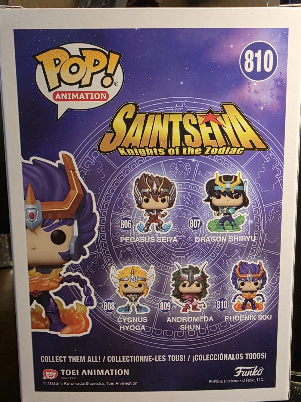 Funko Pop! Phoenix Ikki Vinyl Figure - Purple, Gold & Blue - Picture 4 of 4